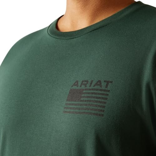 Ariat Men's Rustic Wood Flag T-Shirt3