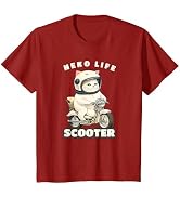 猫 ネコ 白猫 イラスト 原付 スクーター バイク 猫好き バイク好き かわいい おもしろ レトロ Neko life Tシャツ