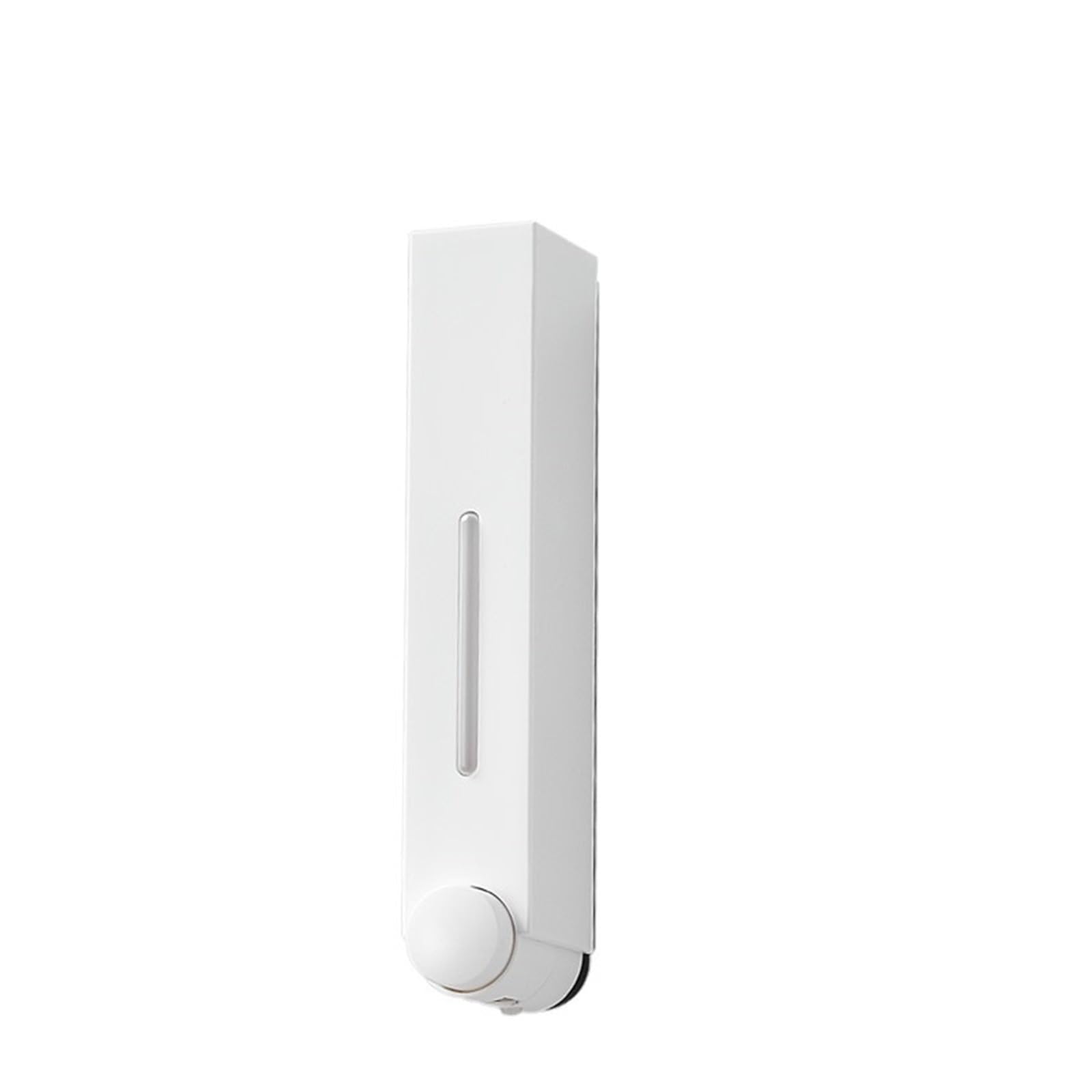 soap dispenser White Wall-mounted Soap Dispenser, Single-head Plastic Shower Gel Bottle For Home Use