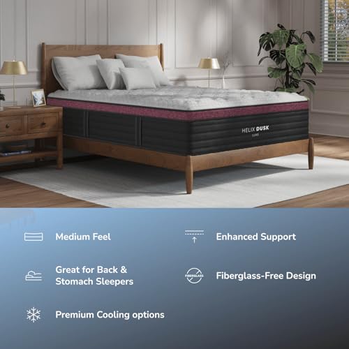 Image of Helix Dusk Luxe Mattress, Full