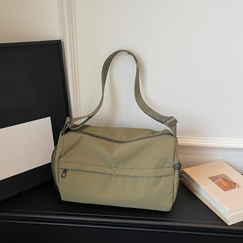 Sac à main rétro nylon pratique pour travail et usage décontracté
