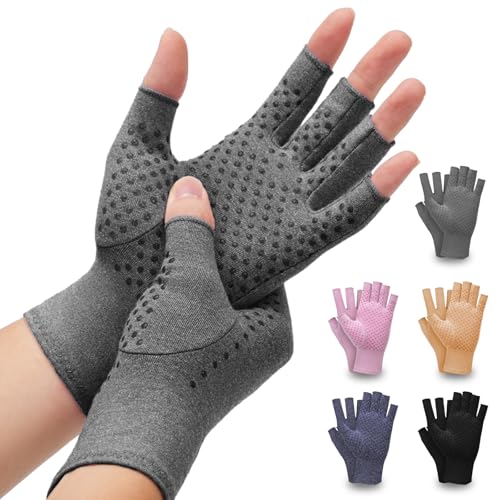 DRNAIETY 2 Pairs Arthritis Compression Gloves- for Hand Arthritis, Carpal