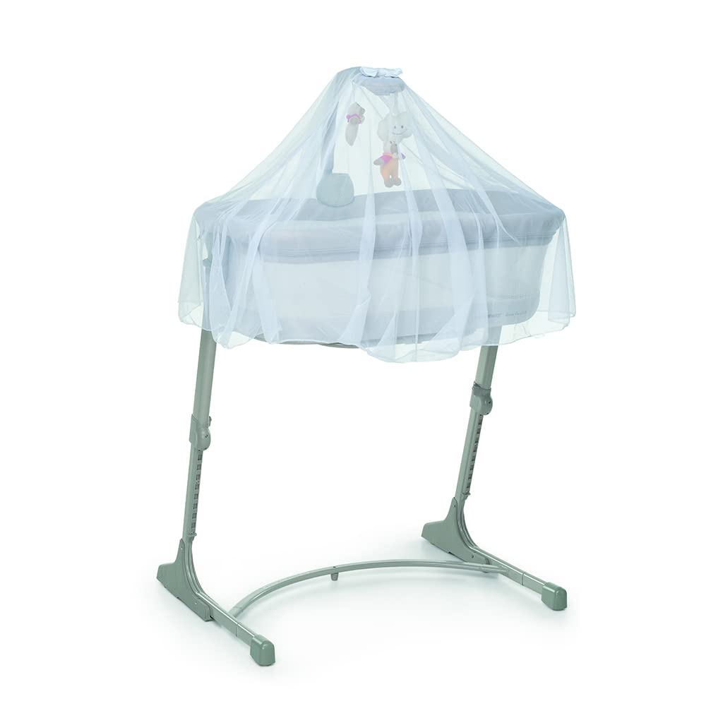 Foppapedretti iNanna Culla co-sleeping regolabile in altezza, per Bambini dalla nascita a 6 mesi (fino a 9 Kg), Perla