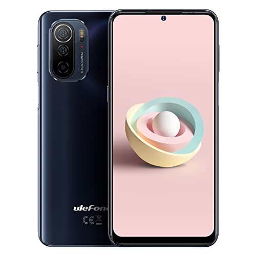 Ulefone Note 13P 6.5” Fhd+ Display Unlocked Smartphones, 20Mp Rear And 16Mp Front Camera, Octa-Core 4Gb+64Gb, Android 11, 5180Mah, Nfc, Dual 4G Mobile Phone (Starry Black) #TOP21