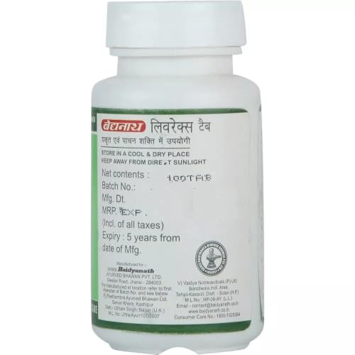 Image of Baidyanath Jhansi Liverex Tablets