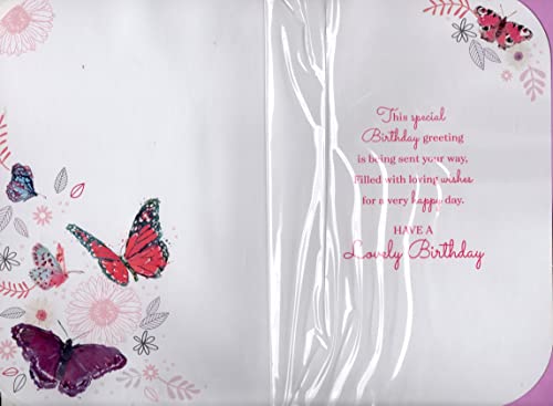 Biglietto di auguri per compleanno figlia, con