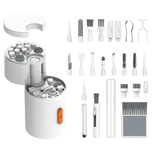 33-in-1 Multifunctional Cleaning Kit – Keyboard, Mobile Phone, Laptop, Tablet, PC Monitor, Camera, Headphones & AirPods – Includes Brushes & Accessories – Safe, Liquid-Free Cleaning 33-in-1 Multifunctional Cleaning Kit – Keyboard, Mobile Phone, Laptop, Tablet, PC Monitor, Camera, Headphones & AirPods – Includes Brushes & Accessories – Safe, Liquid-Free Cleaning