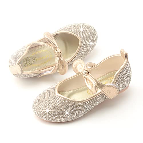 Cadidi Dinos Little Big Girl's Adorable Sparkle Princess Party Girls Dress Shoes3