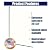 1/2" Thick Custom-Sized Glass Cuts - 1 Count Crystal Clear Picture Frame, Window Glass Replacement Panes, Scratch Resistant Frame Glass for Medicine Cabinet/Curio Shelves, Window panes, Lanterns