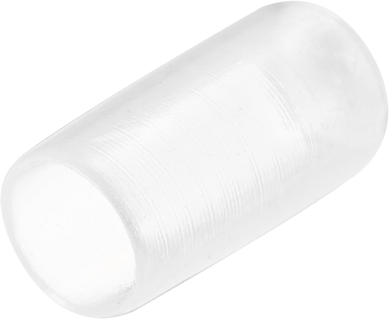 uxcell 200pcs Rubber End Caps 9.5mm(3/8") ID Vinyl Round Tube Bolt Cap Cover Screw Thread Protectors Clear Clear 9.5mm