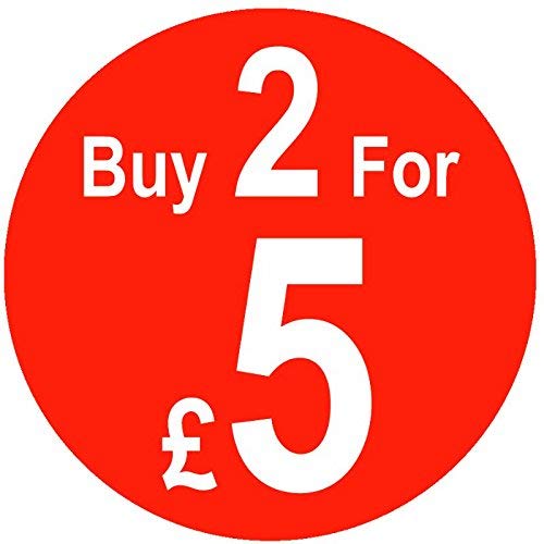 Price Stickers Buy 2 for £5-45mm - 500