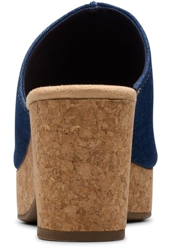 Image of Clarks Women's Nerisa Vine Cork Heeled Sandal | Casual Sandals