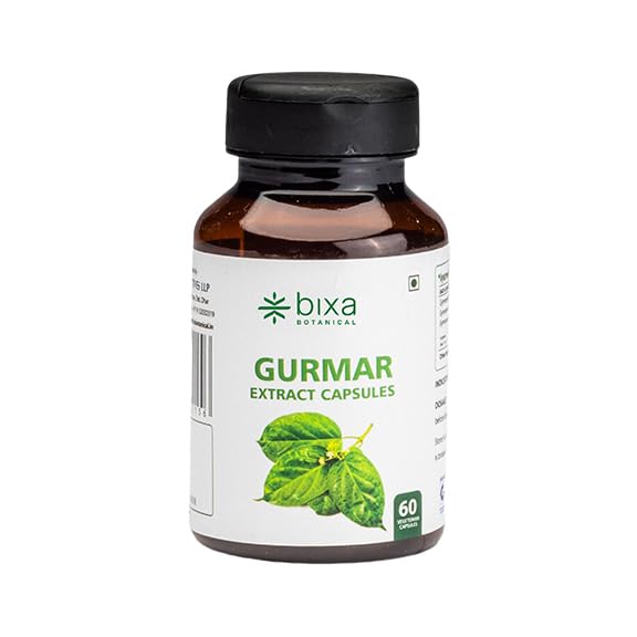 Gurmar/Gudmar/Gymnema Capsules With 25% Gymnemic Acid Extract (450 Mg) | For Sugar Metabolism & Weight management | Control Blood Sugar & Metabolism | 60 vegan capsules-image-25