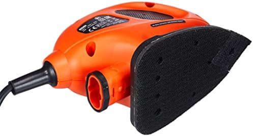 BLACK + DECKER 55W Mouse Sander with 10 Accessories in Softbag, BEW230BC-QS