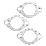 auspuffdichtung 60mm 【Hohe Qualität】In diesem Auto Auspuff Dichtung, die oberen und unteren Schichten sind verzinkte Bleche, und die Mitte ist Graphit, hohe Temperatur, hoher Druck, verschleißfest, Anti-Rost und Anti-Korrosion, langlebig und robust, um eine lange Lebensdauer zu gewährleisten.