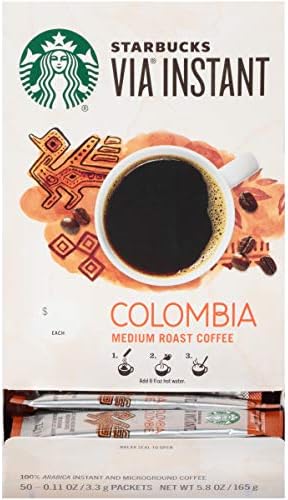 Via Ready Brew Colombia Coffee (Pack of 50)