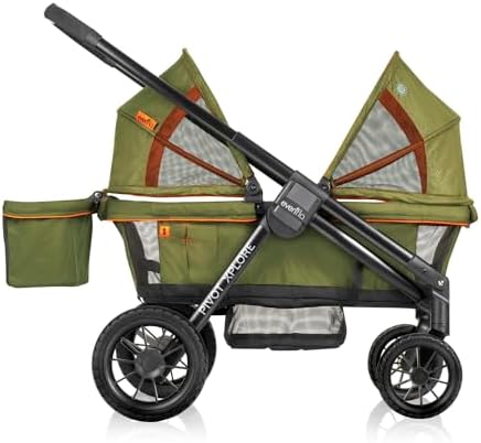 Evenflo Pivot Xplore All-Terrain Stroller Wagon (Ranger Green)