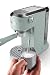 De’Longhi Dedica Duo EC890.GR Barista Coffee Machine with Pump, Espresso and Cold Brew, Manual Machine with Latte Art Steam Wand, 15 cm Wide, 2 Espressos, Touchscreen, Cups up to 13 cm, Green