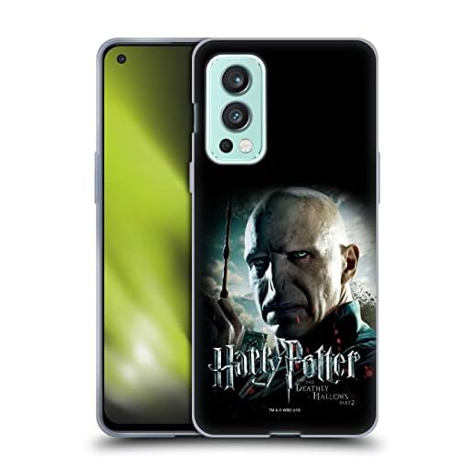 Head Case Designs Officiellt Licensierade Harry Potter Voldemort Dödsreliker VIII Mjuk Gel Fodral Kompatibelt med OnePlus Nord 2 5G