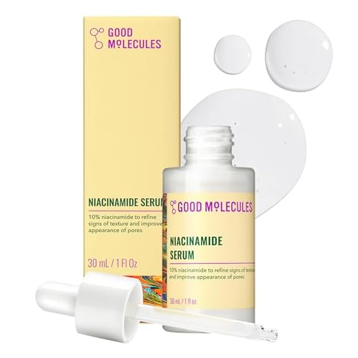 Good Molecules Niacinamide Serum 10%, Pore & Texture Serum, 1 fl oz