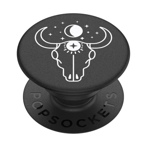 Image of PopSockets Phone Grip with Expanding Kickstand, Galaxy PopGrip -Bull Moon