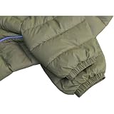Hundemantel, warme Hundejacke, 4 Beine bedeckt, wasserdicht, Winddicht, reflektierende, warme Hundeweste, Hundeschneejacke für kleine, mittlere und große Hunde.Olive Green M