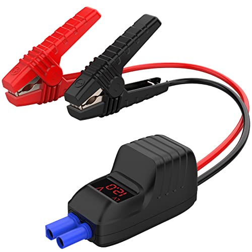 Smart Jump Starter Clamps With Lcd Screen, Dbpower Replacement Intelligent Jumper Clamps With 8 Protections Automotive Battery Booster Clamp Cables For Dbpower Djs80 G15 G16 12V Car Jump Starters #TOP26