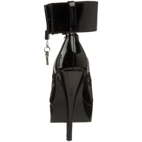 Pleaser Women's Indulge-534/B Platform Pump,Black Patent,12 M Us #TOP2