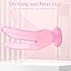 GKLWEJ Doppeldildo, 7,87inch / 20cm Dildo Groß, Double Dildo, Dildo mit Saugnapf, Doppel Diloschwanz für Frauen, Analplug für Paare Anfänger, Sexspielzeug für Frauen Solo, Rosa