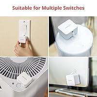 SwitchBot Smart Bluetooth Switch Toggle - Machen Sie Schalter intelligent, App- und Timer-Steuerung, fügen Sie SwitchBot Hub Mini hinzu, um es mit Alexa, Google Home und IFTTT Kompatibel zu Machen – Ansicht 3