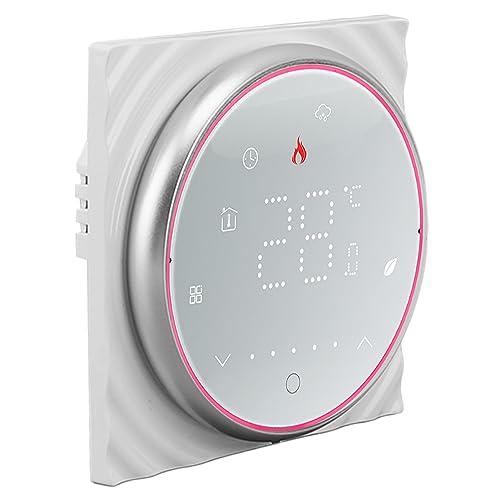 Thermostat intelligent LED programmable 7 jours sans fil AUNMAS