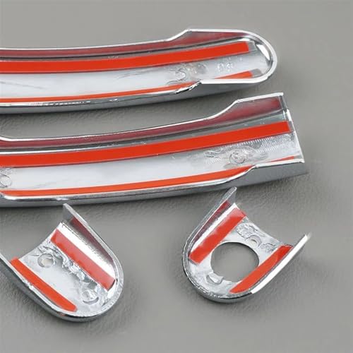 Autocollants de poignée extérieure Golf 5 Mk5 Rabbit argent