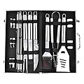 SDVantage 18 Piece Cookware Kit, Portable Camping Kitchen Utensil Set - BBQ Tools Set, Grill Accessories, Perfect for Travel, Picnics, RVs, Camping, BBQs, Parties
