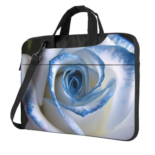 Housse ordinateur portable rose bleue et blanche pour vos déplacements