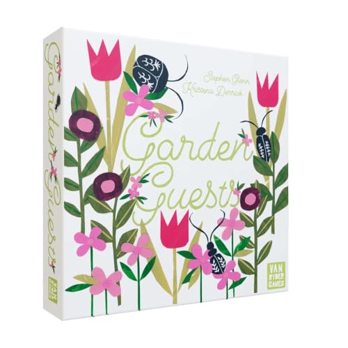 Van Ryder Games - Garden Guests - Interactive Strategy Board Game - 2-6 Players, 30 Mins Gameplay - Ideal Family Fun for Game Night, Ages 8+ (English)