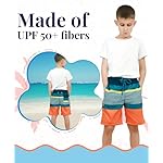 KAILUA SURF Boys' Swim Trunks Quick Dry Board Shorts with Mesh Liner, Sizes 2T-18/20 - Image 5