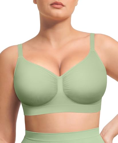 Image of Lover-Beauty Bralettes for Women Wireless Stretch Unlined Everyday Bra