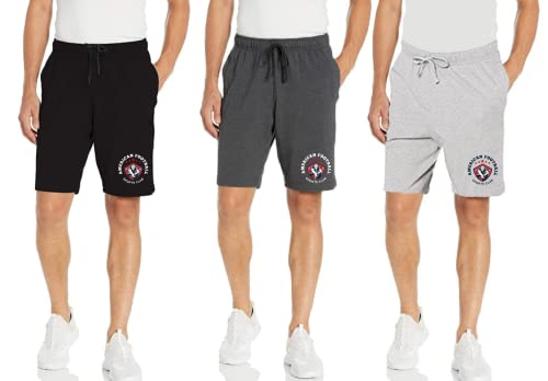 Image of KART BLACK Men's Regular Fit Shorts with Pocket|Casual Knit Shorts|Printed Shorts|Over Sized Shorts|(S,M,L,XL,XXL,3XL,4XL,5XL) Combo Pack of 3