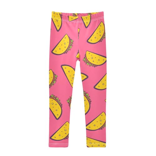 VIGTRO Girls Leggings Soft Comfortable Kids Pants for Yoga Dancing Sports Size 4T-10T