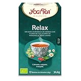 Yogi Tea Relax - Infusión Ayurvédica - Mezcla de Tila,6g)