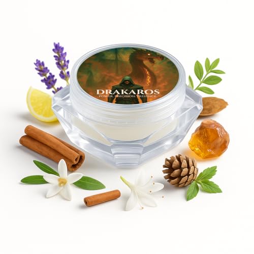 Image of Luxury Solid Perfume for Men Trio - Drakaros, Glacier & Rogue (5g x 3, 15g Total) | Long Lasting Alcohol-Free Solid Perfume Balm | Travel Mini Pocket Perfume | Aromatic, Aquatic & Warm Vanilla Fragrance Gift Set for Men