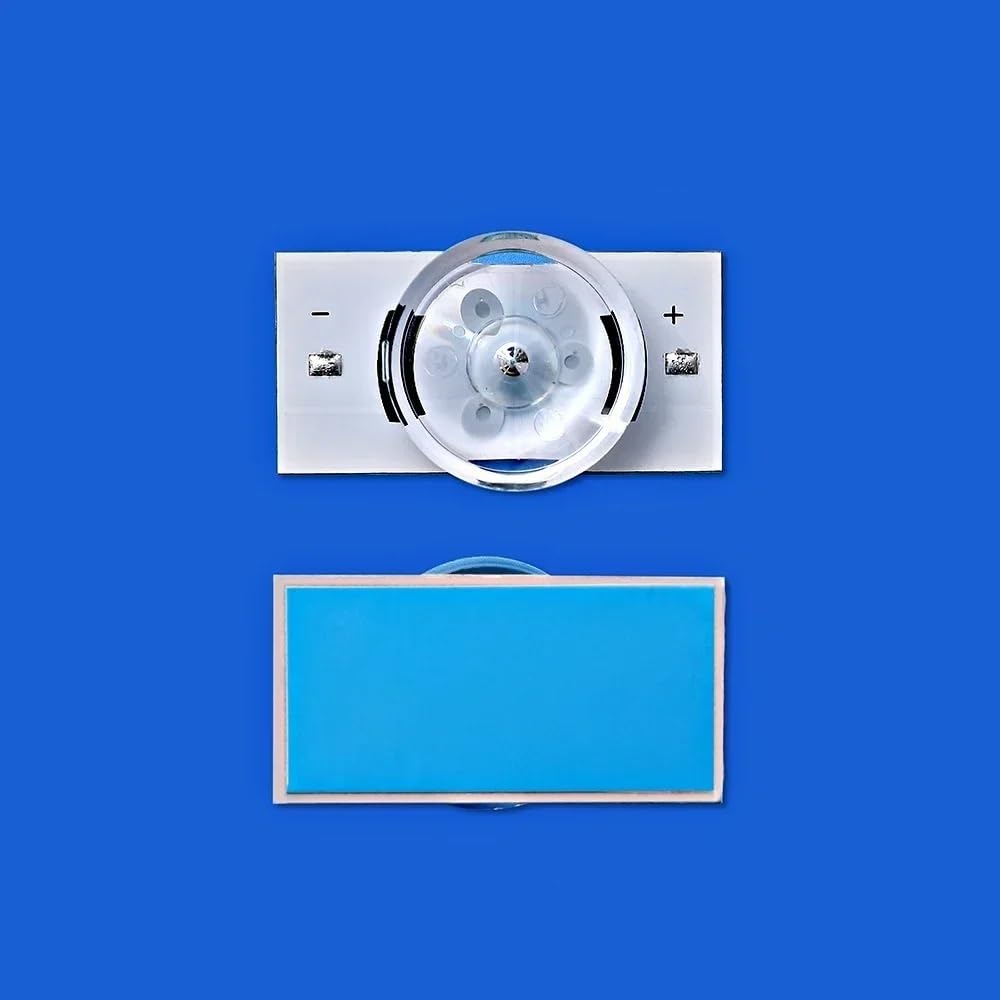 Tira Luminosa Tv LED SMD 3V 6V Con Filtro Lente Óptica Para Reparación Televisores 32 A 75 Pulgadas. Incluye Cable 2 M Accesorios Para Tira Retroiluminación