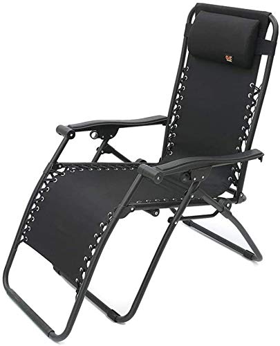 Chaises longues de jardin pliantes grand confort pour camping et plage