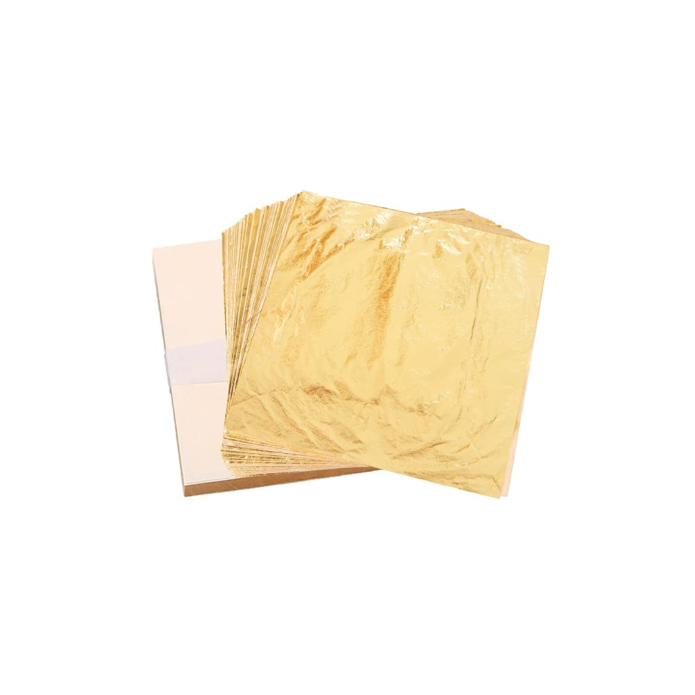 Buy VGSEBA Gold Leaf Sheets, Imitation Gold Foil Paper, Color 2.5