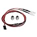 2PCS RC Car Led Light,5mm RC Headlight RC Car Upgr 2PCS RC Led Light Kit, Children for Kids for Car Toys (No. 12 light red light)