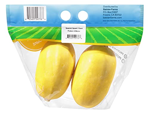 Baloian Farms Spaghetti Squash, 2 Ct #TOP1