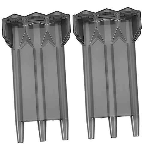 Sosoport 2 Sets Case Holder for Storage Box Lock Soft Tip Dart Case Portable Box