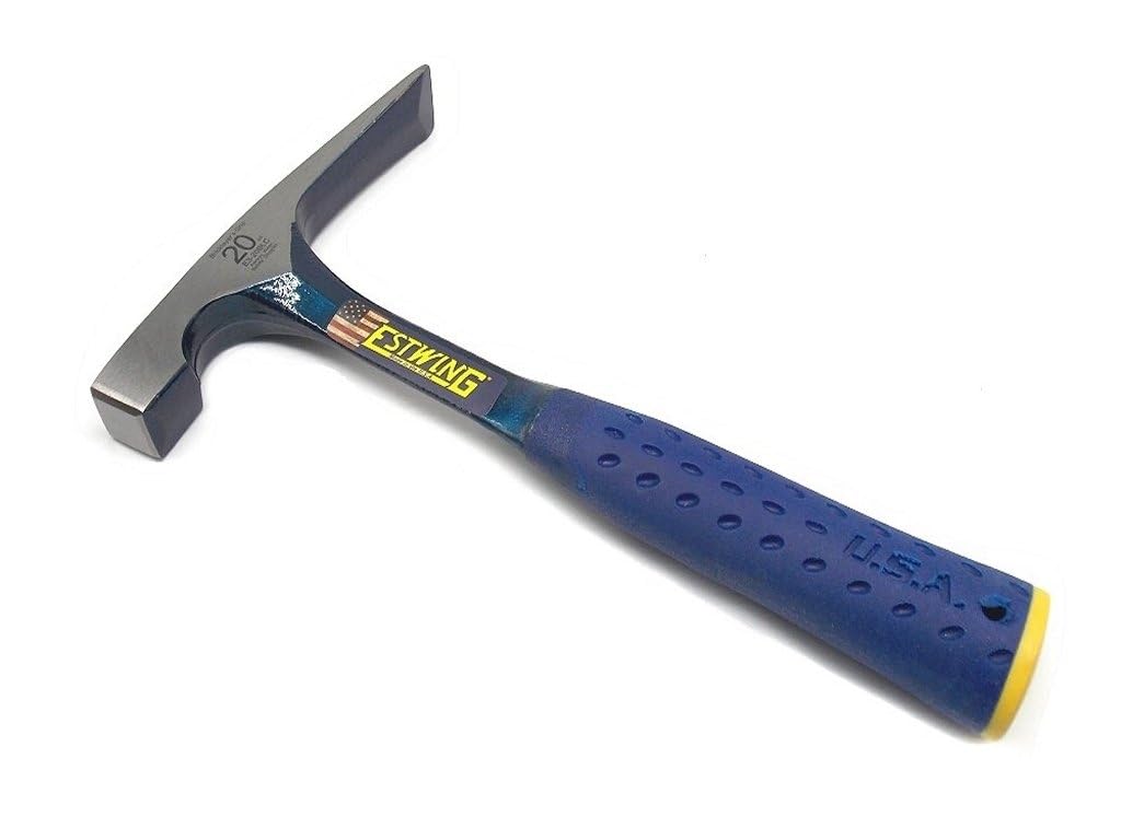Estwing E3-20BLC Locking Chisel Hammer, 20 oz, Nylon Lip,