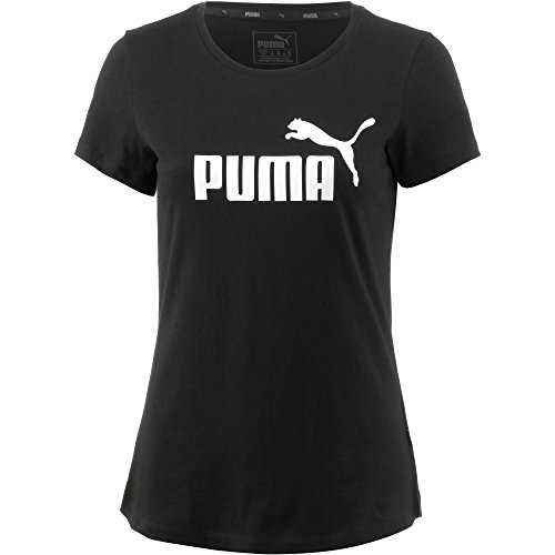 PUMA Women ESS Essential Logo Tee black T-shirt 851787 01, konfektionsgröße:XL
