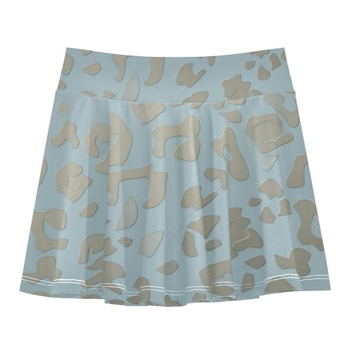 Little Girls Tennis Skirt with Shorts Flowy Little Girl Active Skort Kids Pleated Skort with Pockets